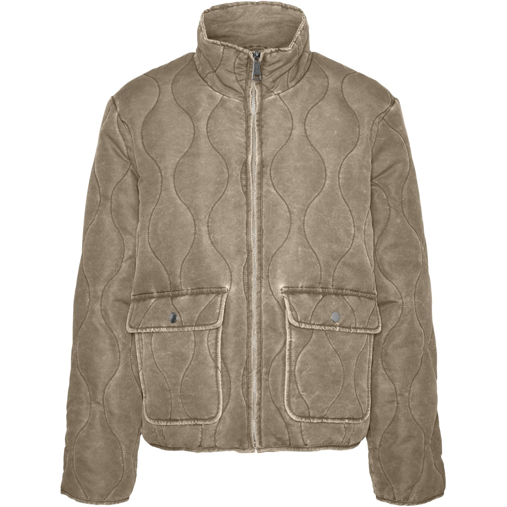 Dame Jakke Vmlea   Silver Mink fra Vero Moda