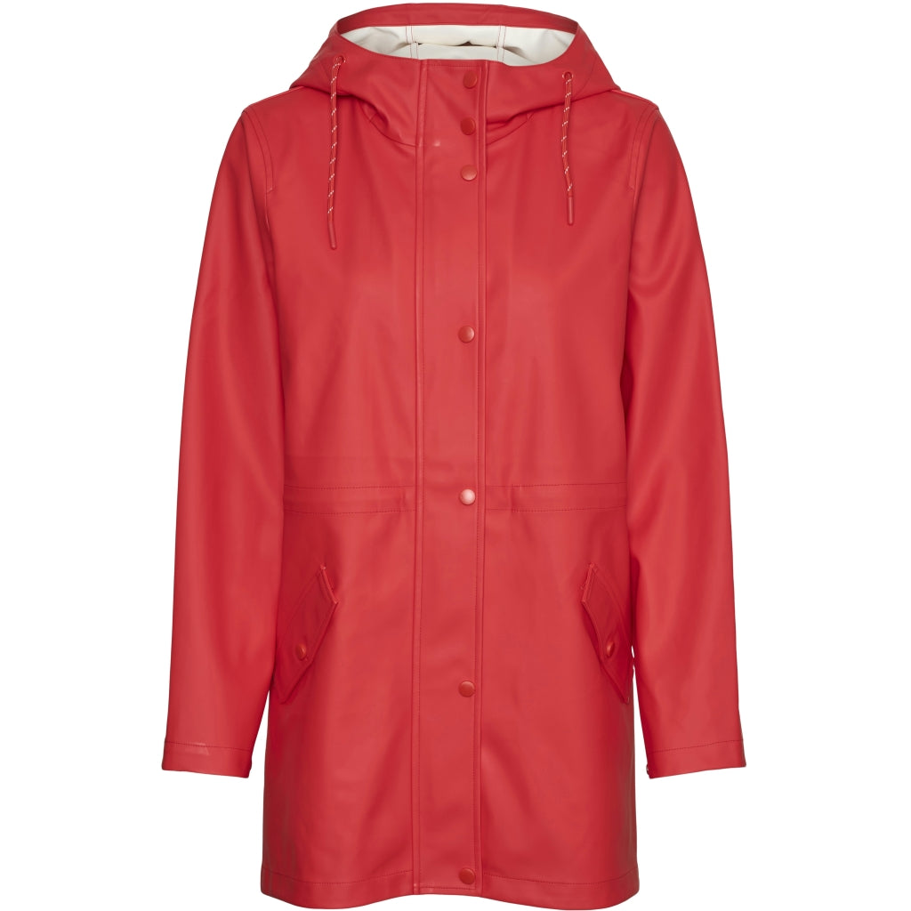 Dame Jakke Vmmalou   Fiery Red fra Vero Moda