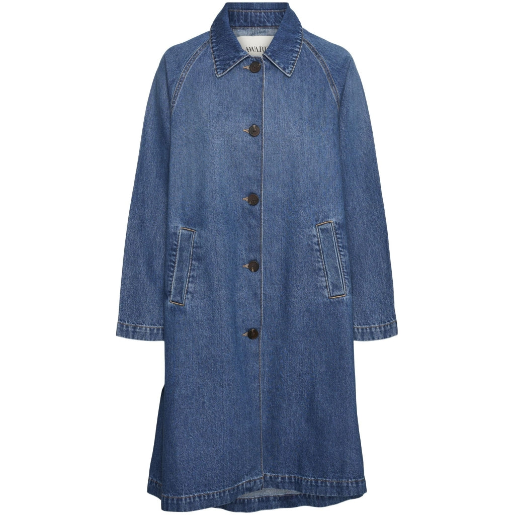 Dame Jakke Vmsophie   Medium Blue Denim fra Vero Moda
