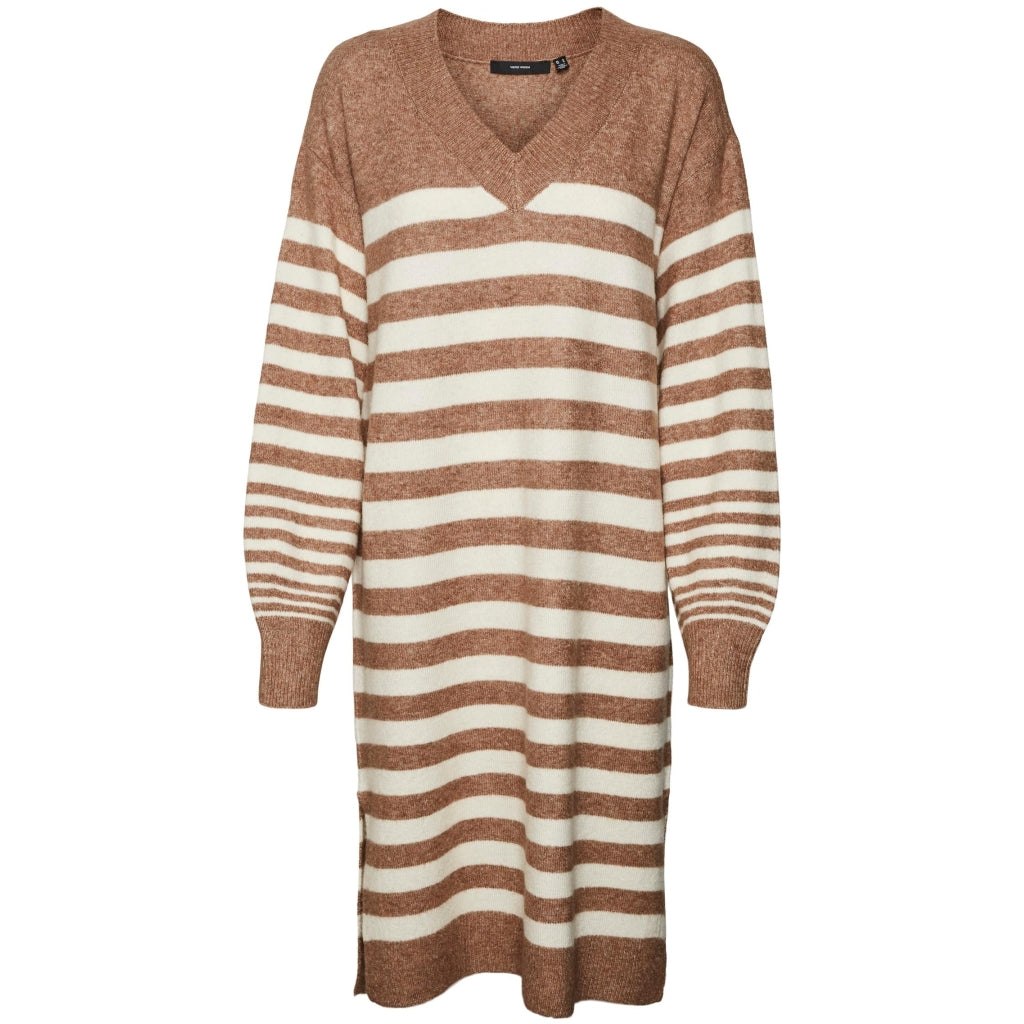 Dame Kjole Vmhurricane   Brown Lentil W. Birch fra Vero Moda