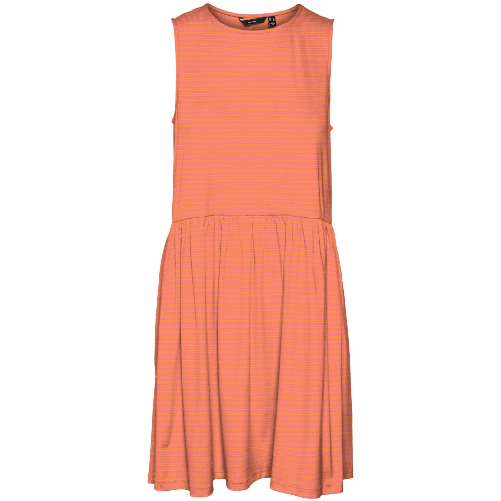 Dame Kjole Vmmadi   Georgia Peach Radiant Yellow fra Vero Moda