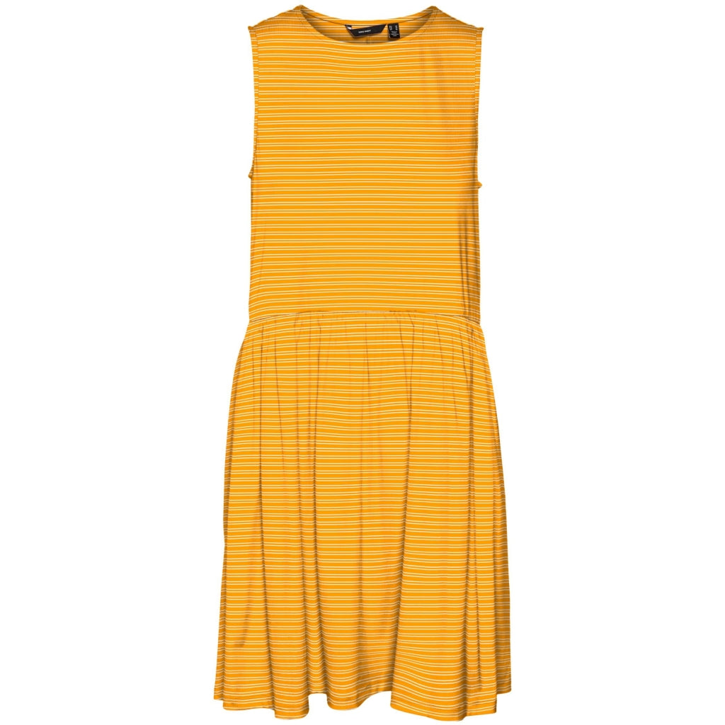 Dame Kjole Vmmadi   Radiant Yellow Snow White fra Vero Moda