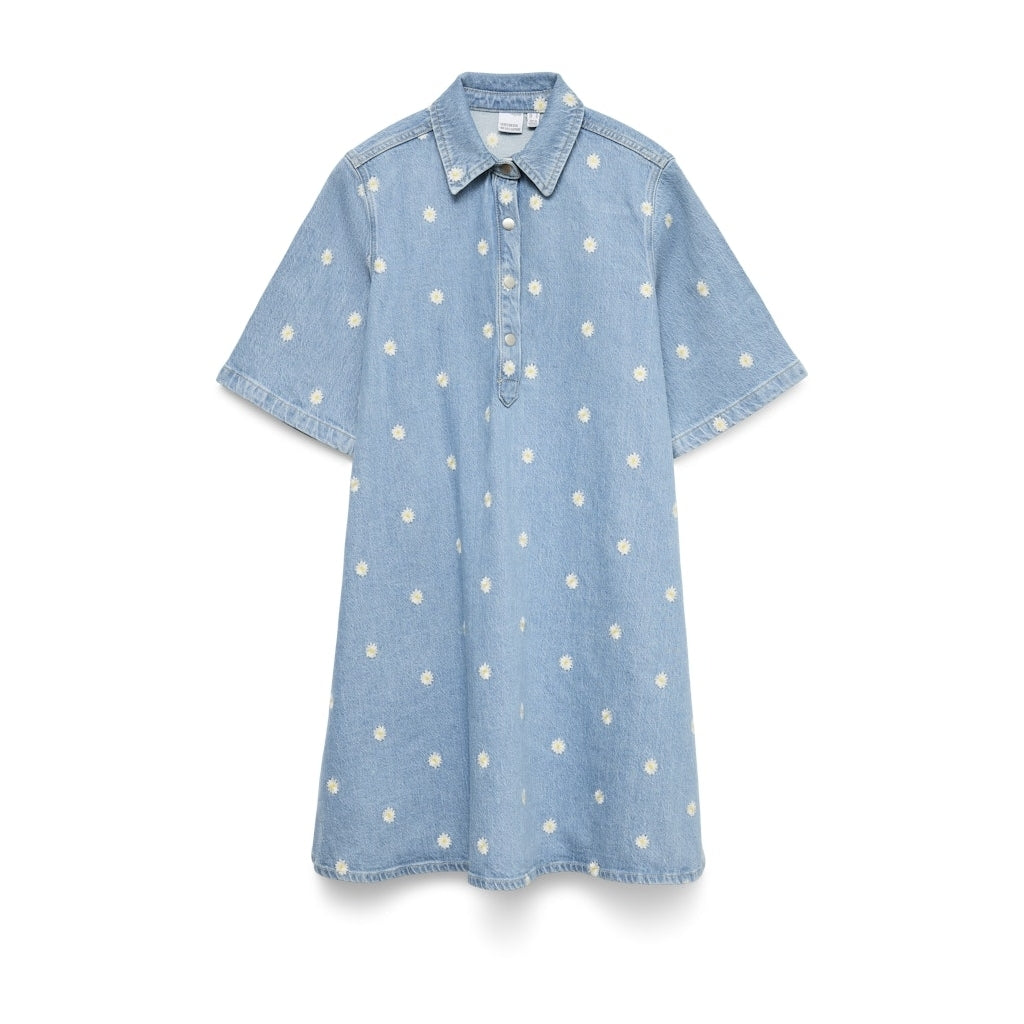 Dame Kjole Vmocina   Light Blue Denim fra Vero Moda