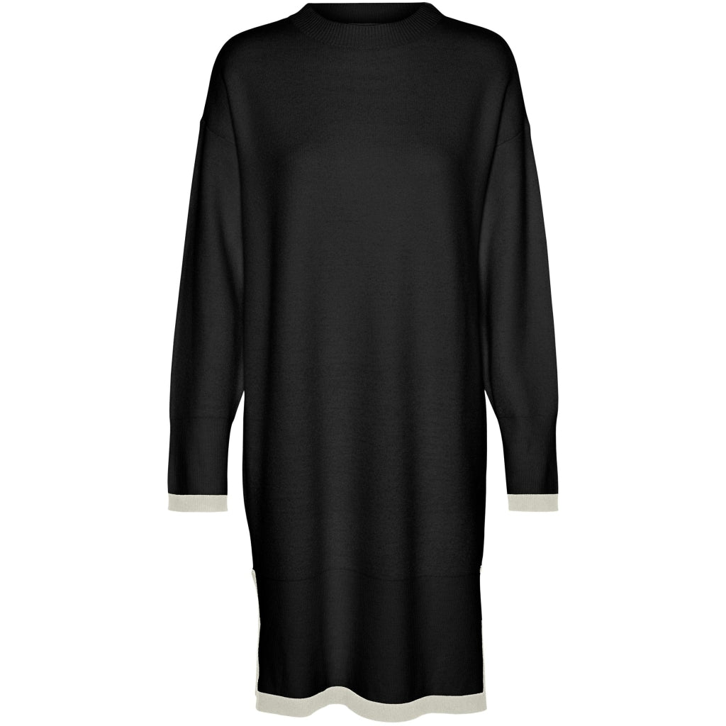 Dame Kjole Vmsaba   Black W Birch Contrast fra Vero Moda