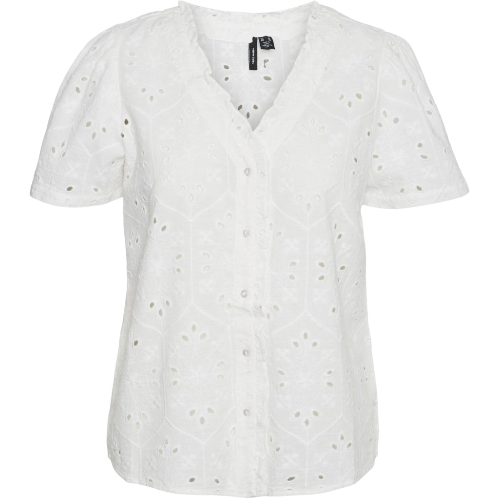 Dame Skjorte Vmirina   Snow White fra Vero Moda
