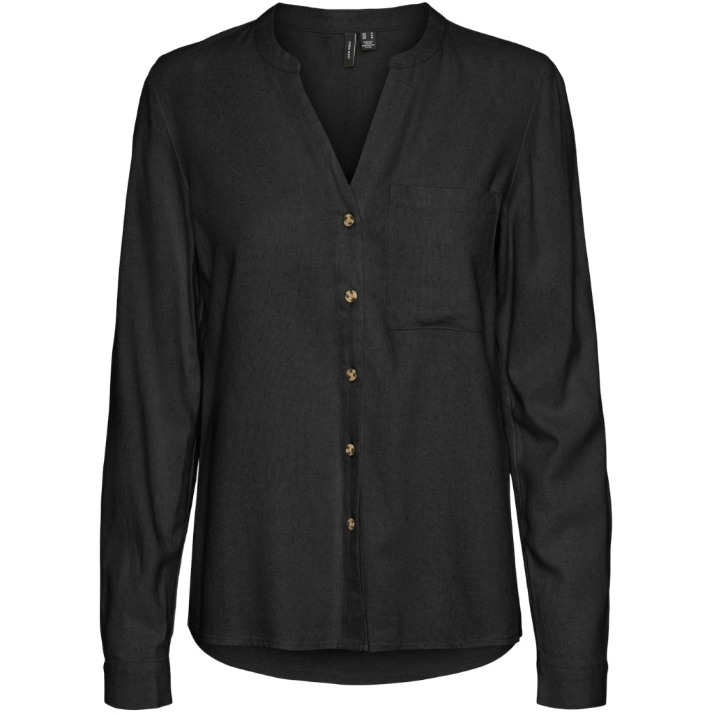 Dame Skjorte Vmmymilo Black fra Vero Moda