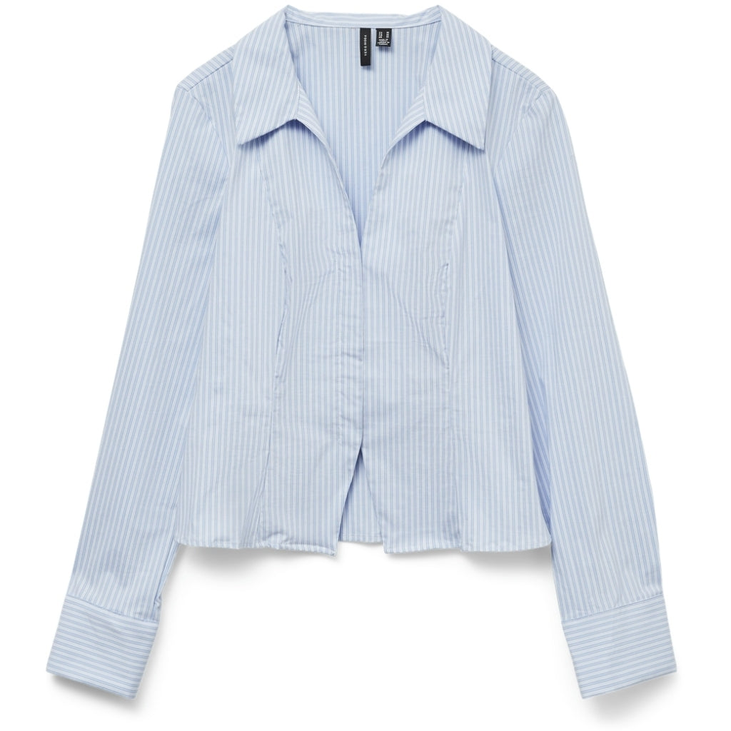 Dame Skjorte Vmyiha   Dark Denim Pristine fra Vero Moda