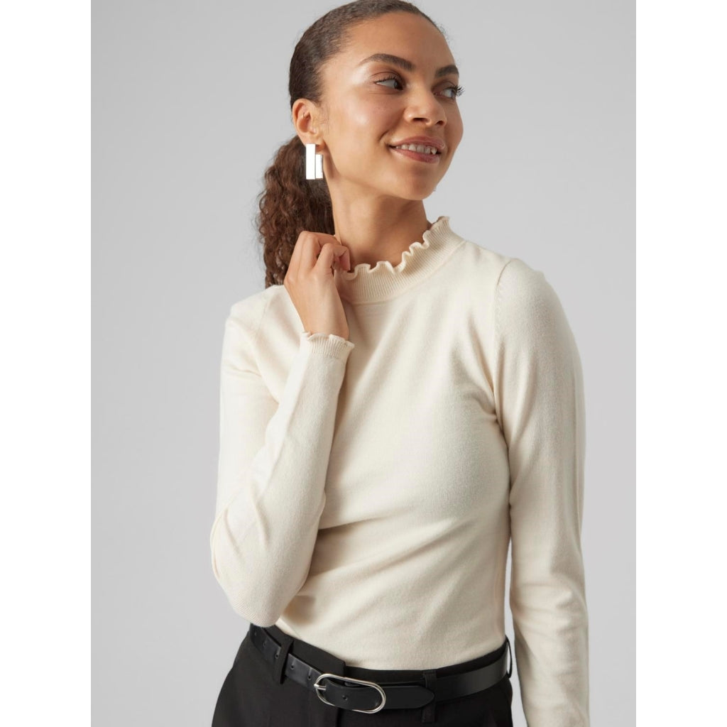 Dame Strik Vmgold Birch fra Vero Moda