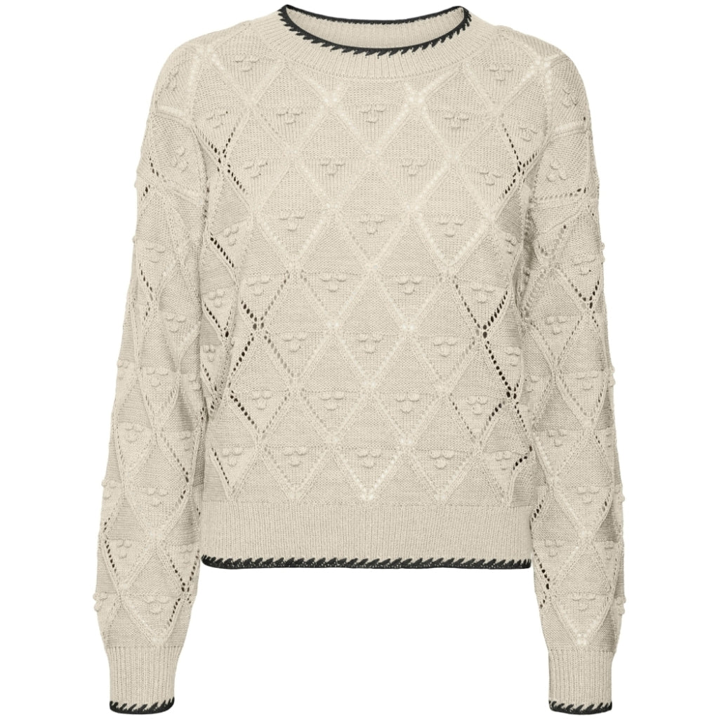 Dame Strik Vmjulian   Birch fra Vero Moda