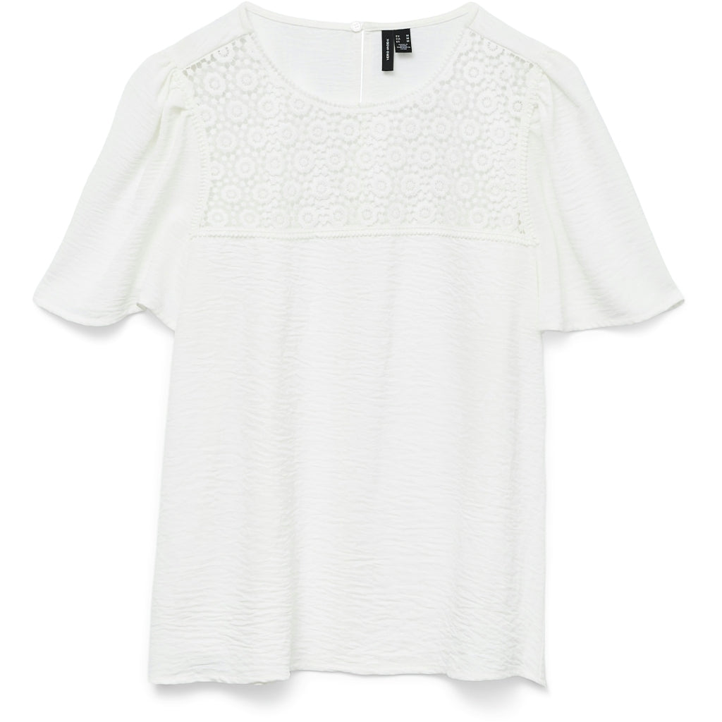 Dame Top Vmalva Cloud Dancer fra Vero Moda