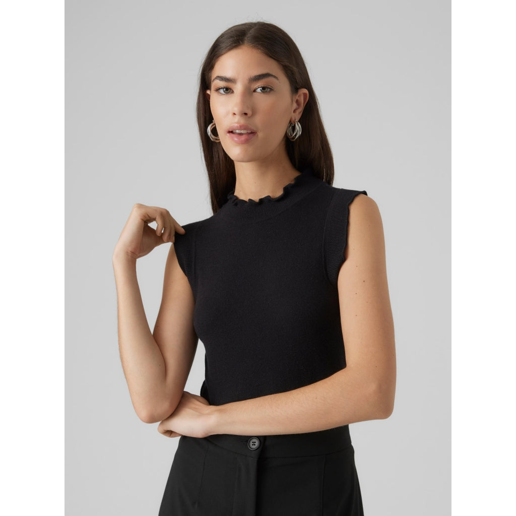 Dame Top Vmgold Black fra Vero Moda