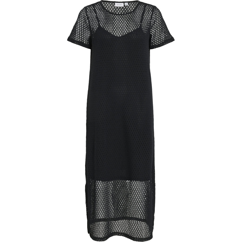 Dame Kjole Vimine Black Beauty fra Vila