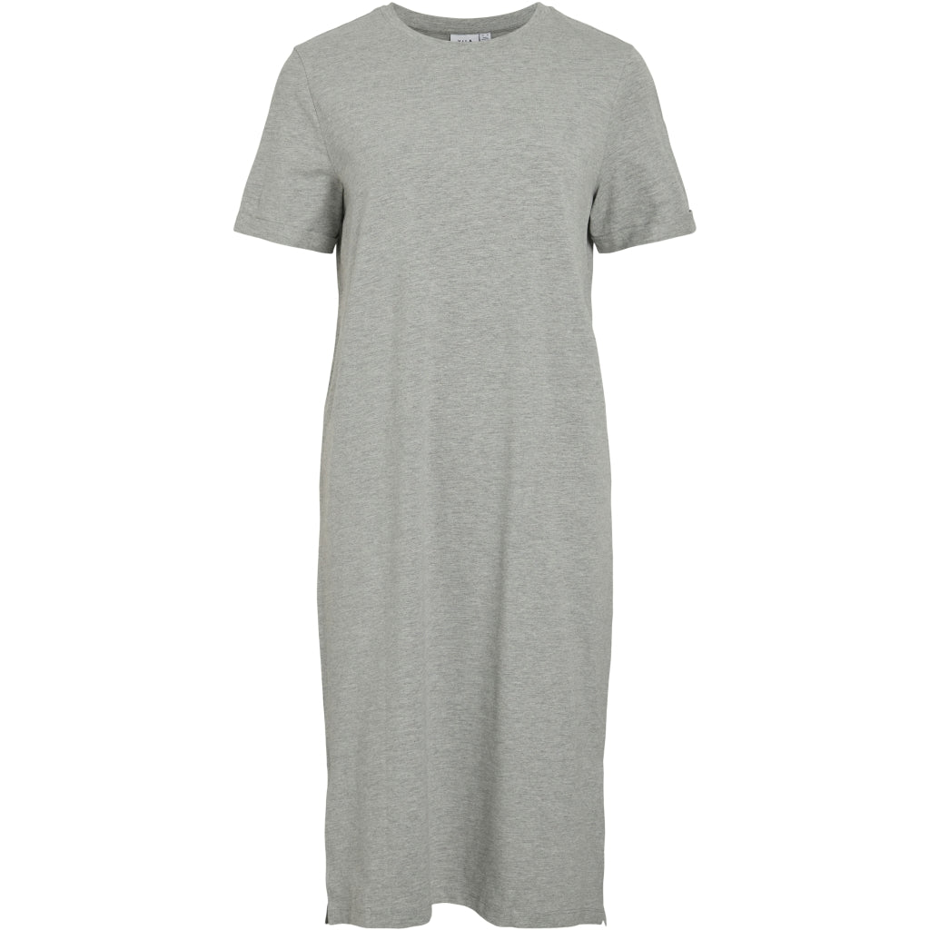 Dame Kjole Vinora   Light Grey Melange fra Vila