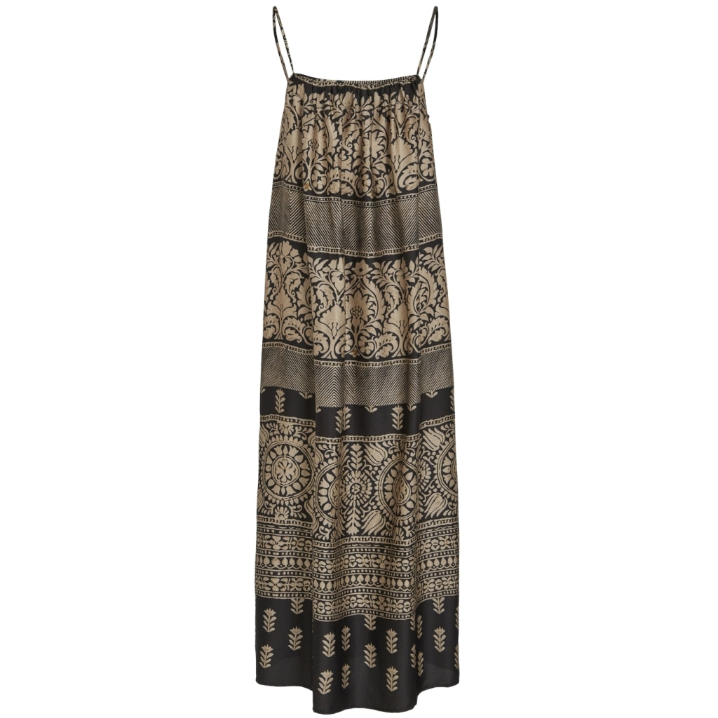 Dame Kjole Viramone   Feather Gray Graphic fra Vila