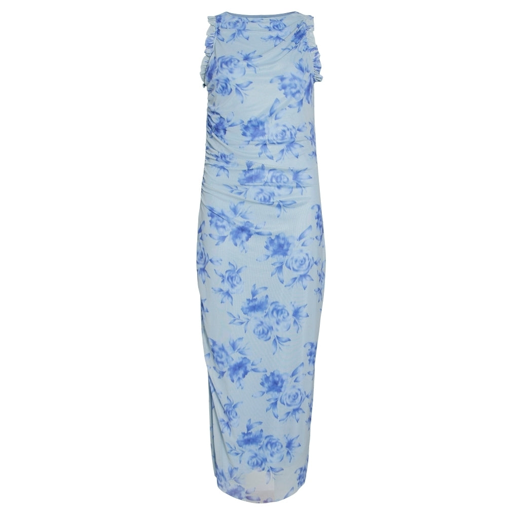 Dame Kjole Virikke   Kentucky Blue Blue Rose fra Vila
