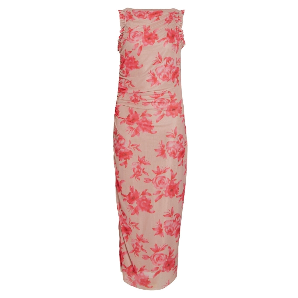 Dame Kjole Virikke   Misty Rose Red Rose fra Vila