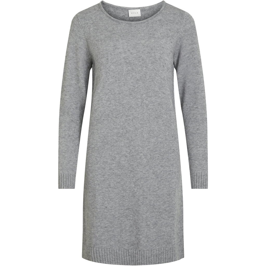 Dame Kjole Viril   Medium Grey Melange fra Vila