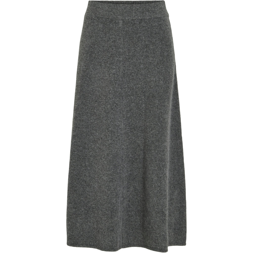 Dame Nederdel Vikenya   Dark Grey Melange fra Vila