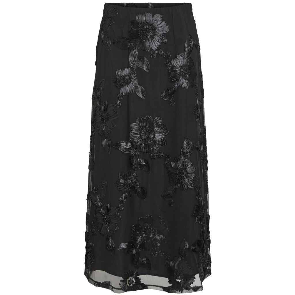 Dame Nederdel Vistelle   Black Beauty fra Vila