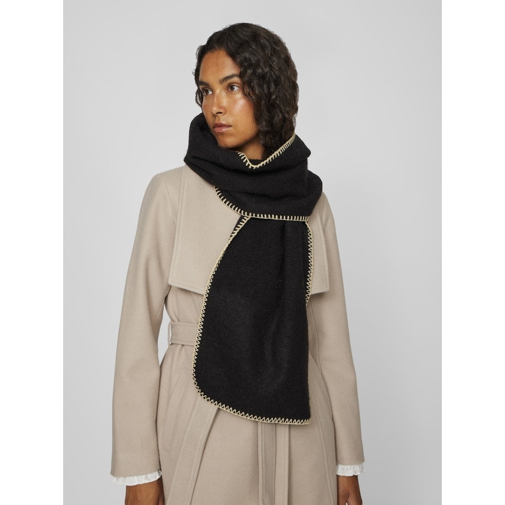 Dame Scarf Visantel Black fra Vila