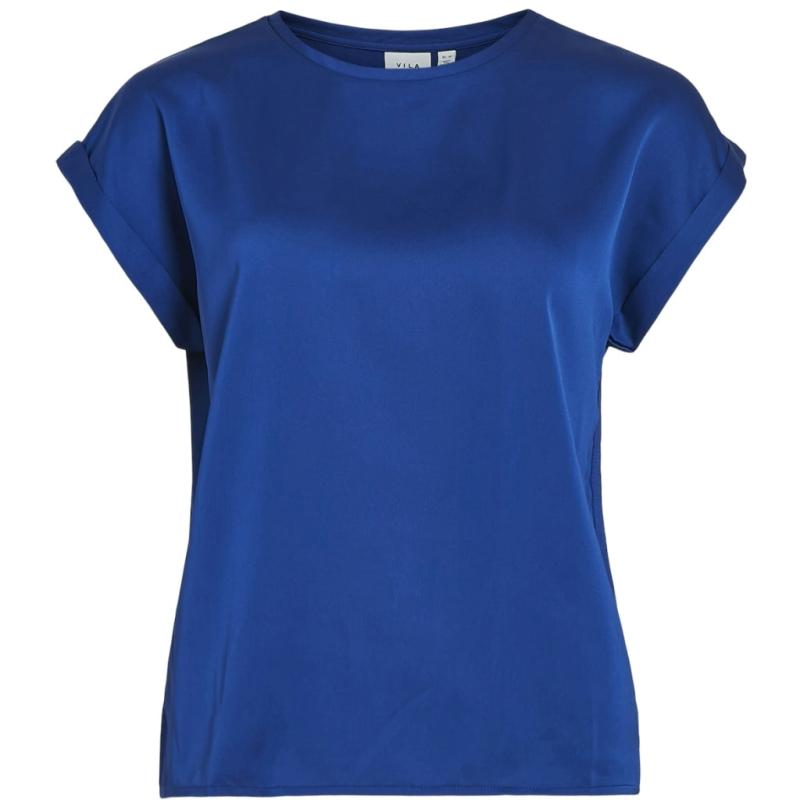 Dame Top Viellette Mazarine Blue fra Vila
