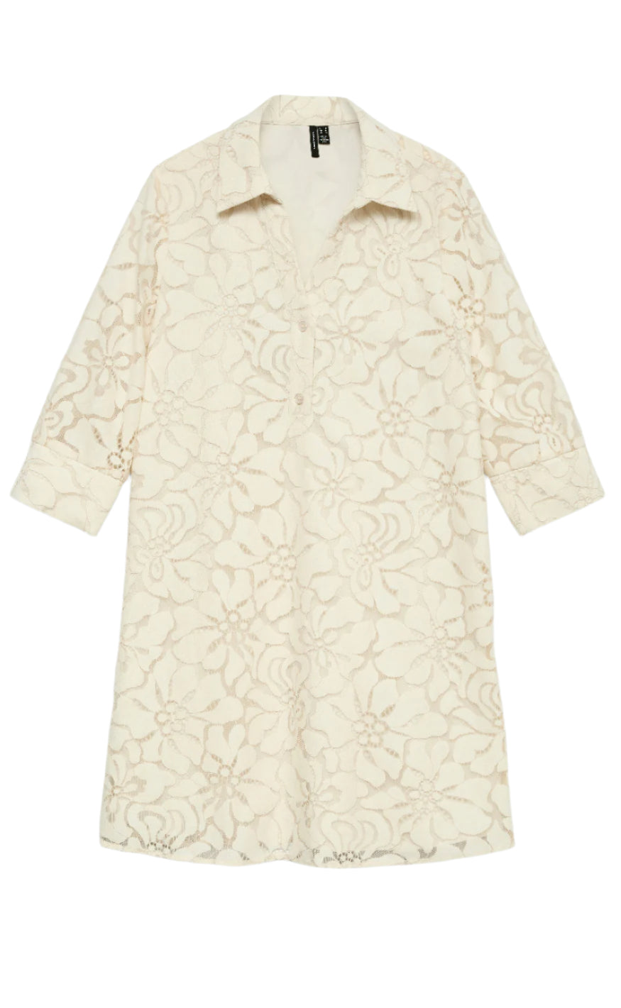 Kjole Tedora Birch Silver Mink fra Vero Moda