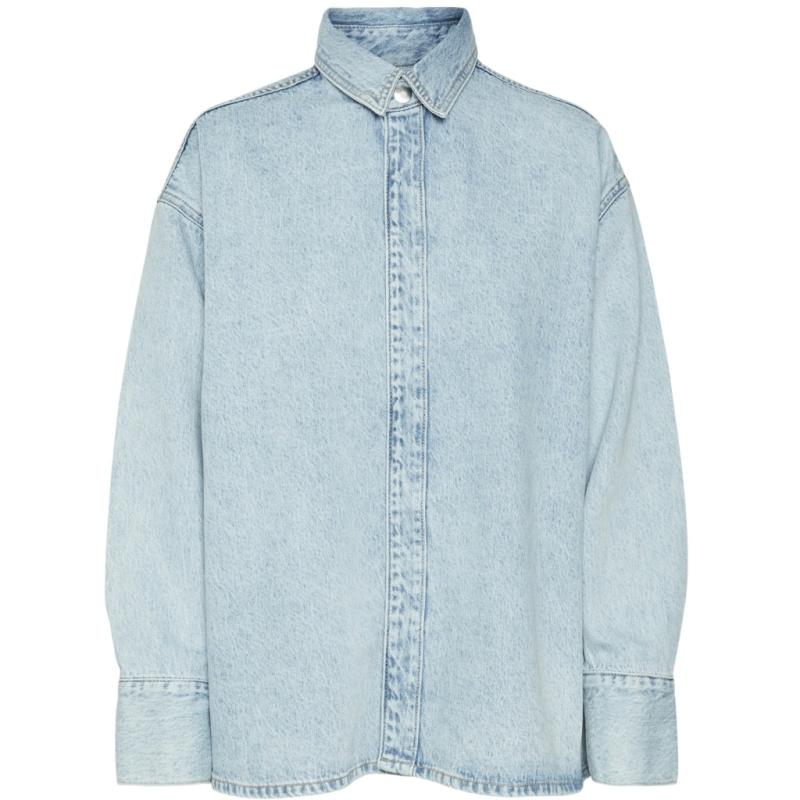Dame Denimjakke Vmhamson   Light Blue Denim fra Vero Moda