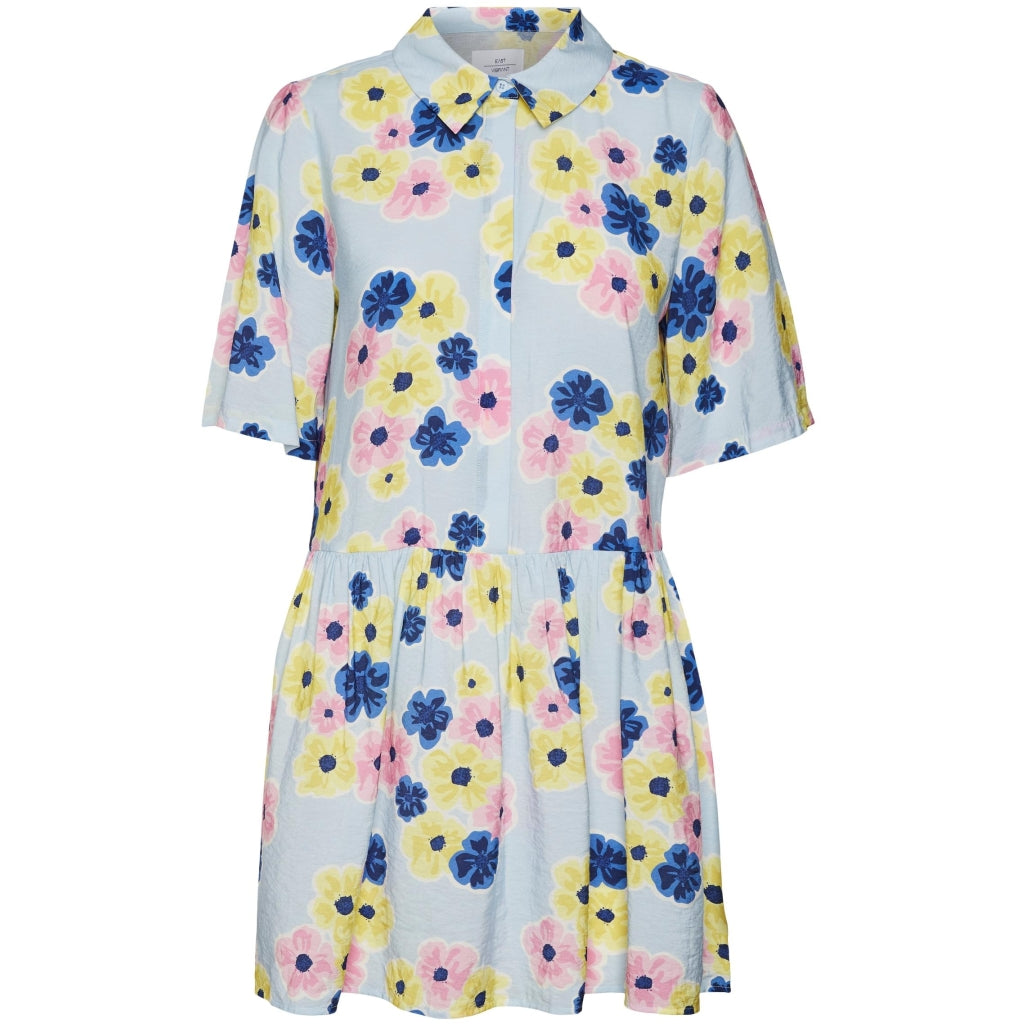 Dame Kjole Vmkaylie   Cashmere Blue Big Flower fra Vero Moda