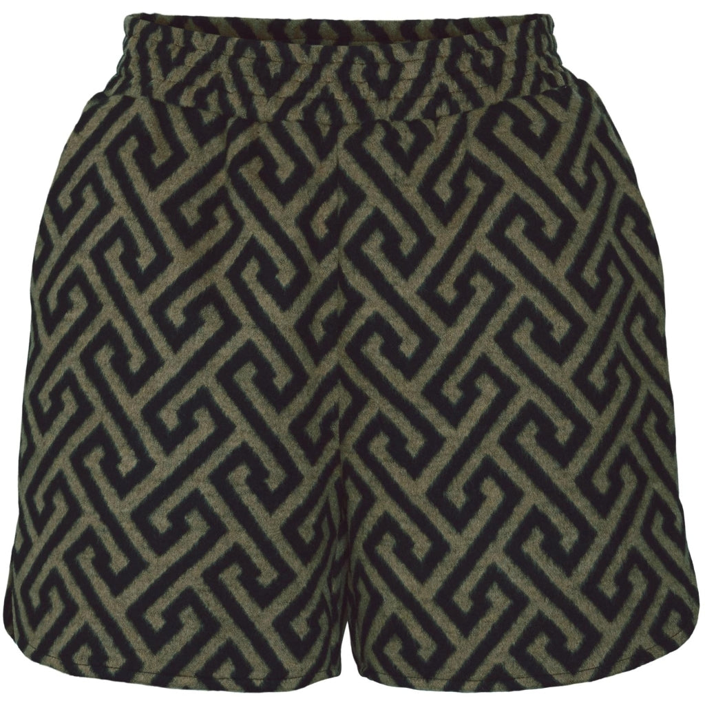 Dame Shorts Vmbrendasofia   Ivy Green Black fra Vero Moda