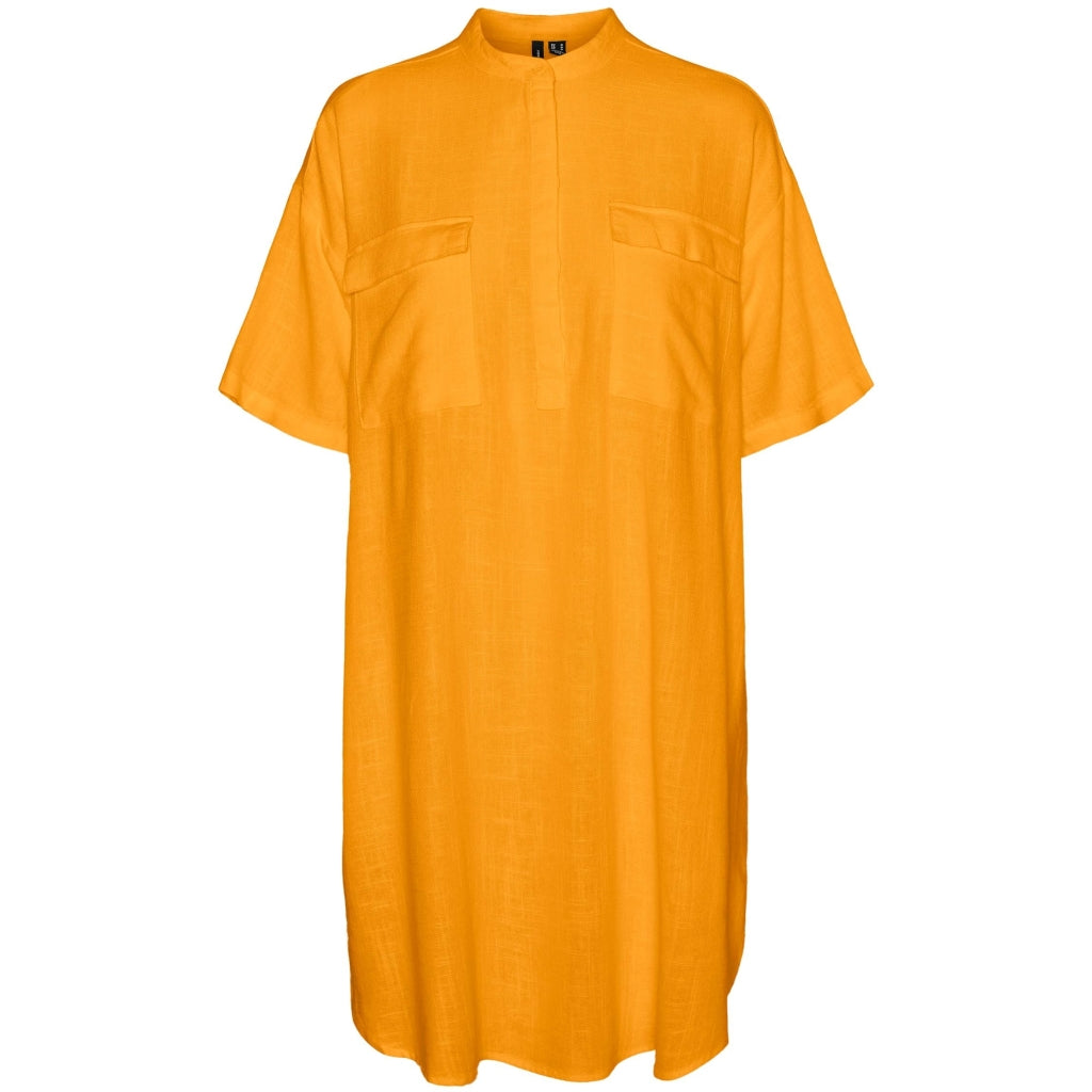 Dame Skjorte Vmline   Radiant Yellow fra Vero Moda
