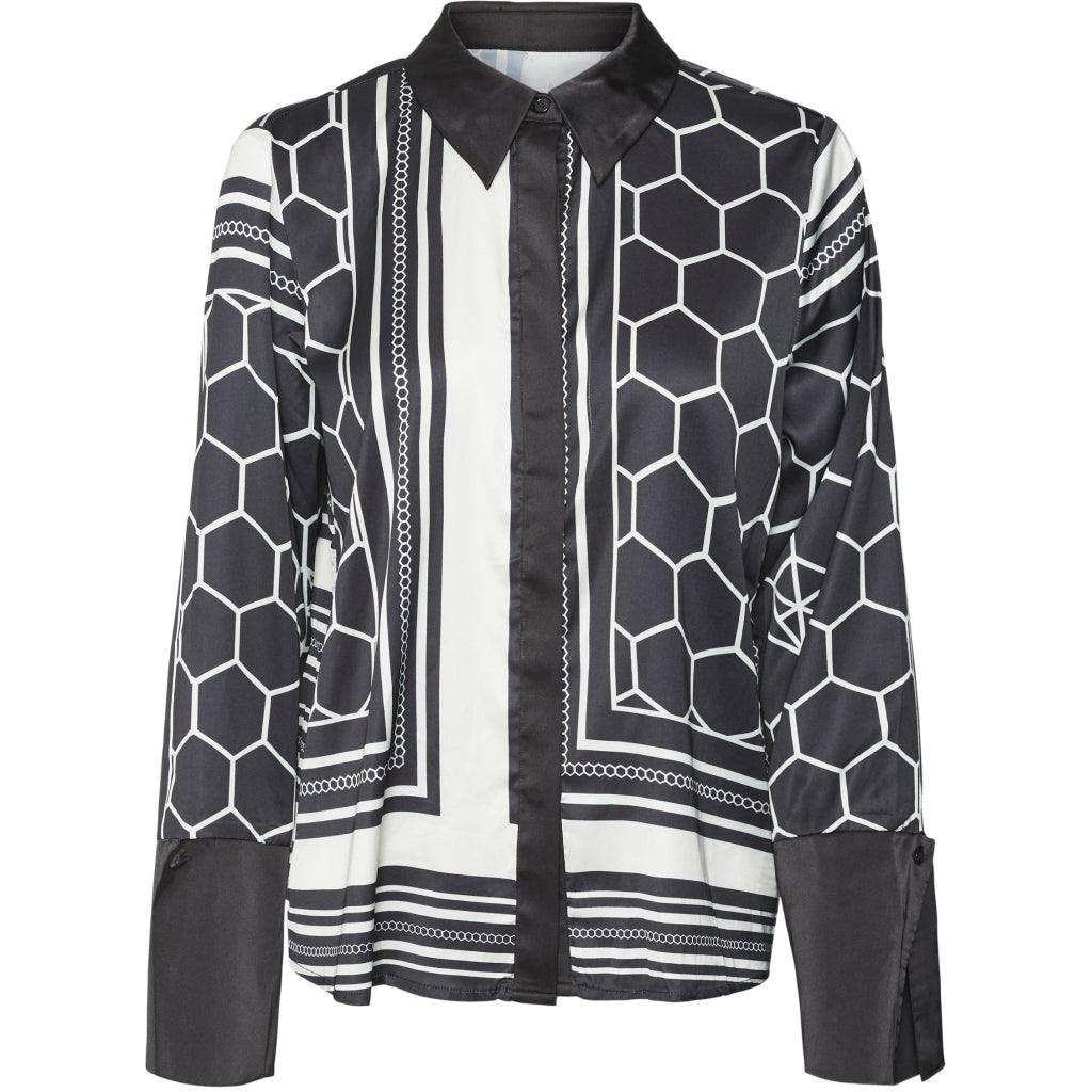 Dame Skjorte Vmmalle Black fra Vero Moda