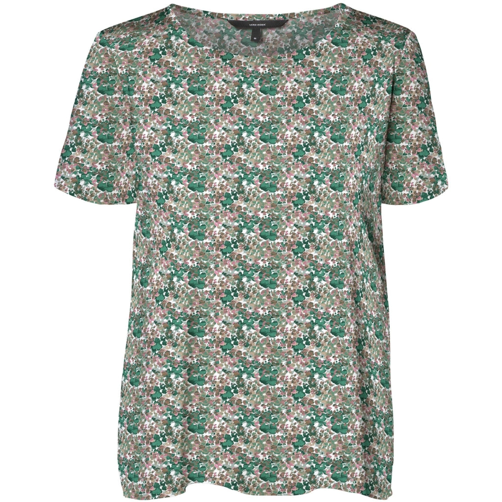 Dame T Shirt Vmeasy   Sea Moss Vika fra Vero Moda