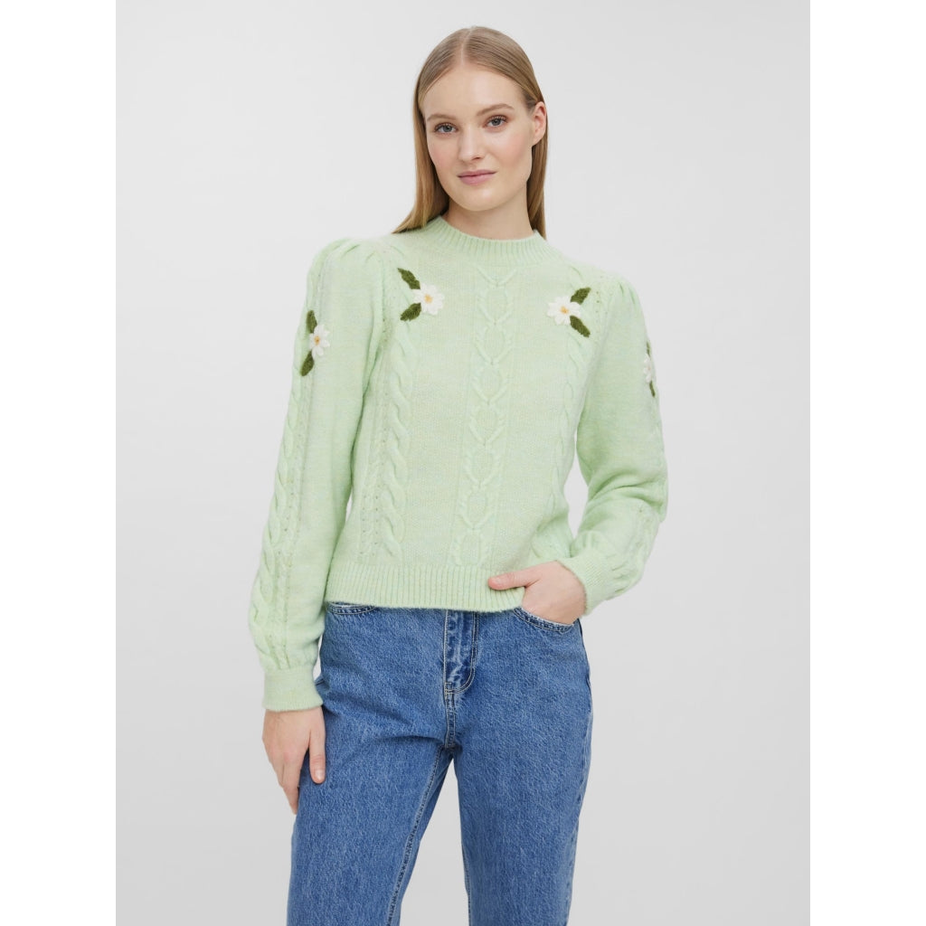 Dame Strik Vmjesabel   Brook Green fra Vero Moda