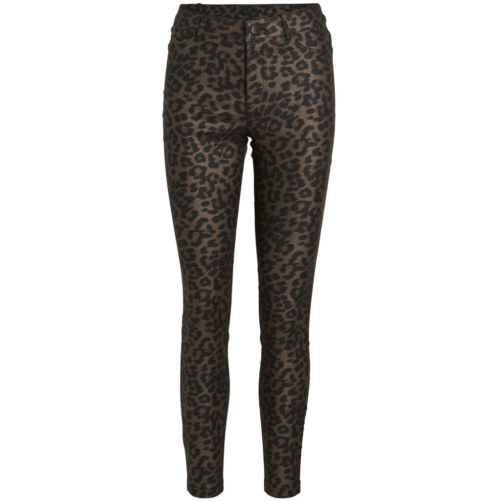 Dame Coated Bukser Vijeggy   Black Denim fra Vila
