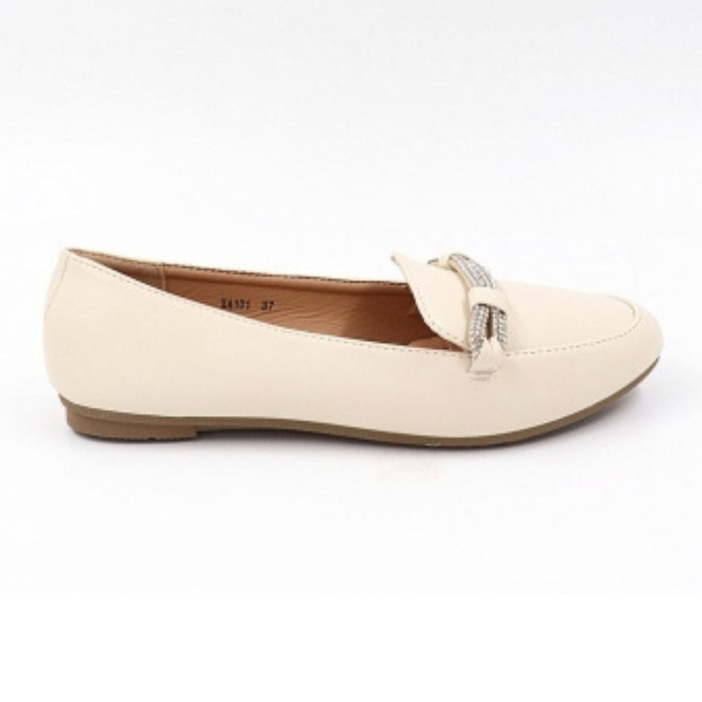 Vilja Loafers Xa101   Beige fra Shoes