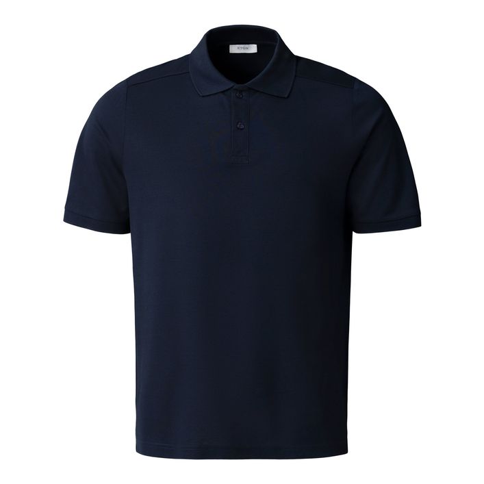 Filo Di Scozia Solid Piqué fra Eton