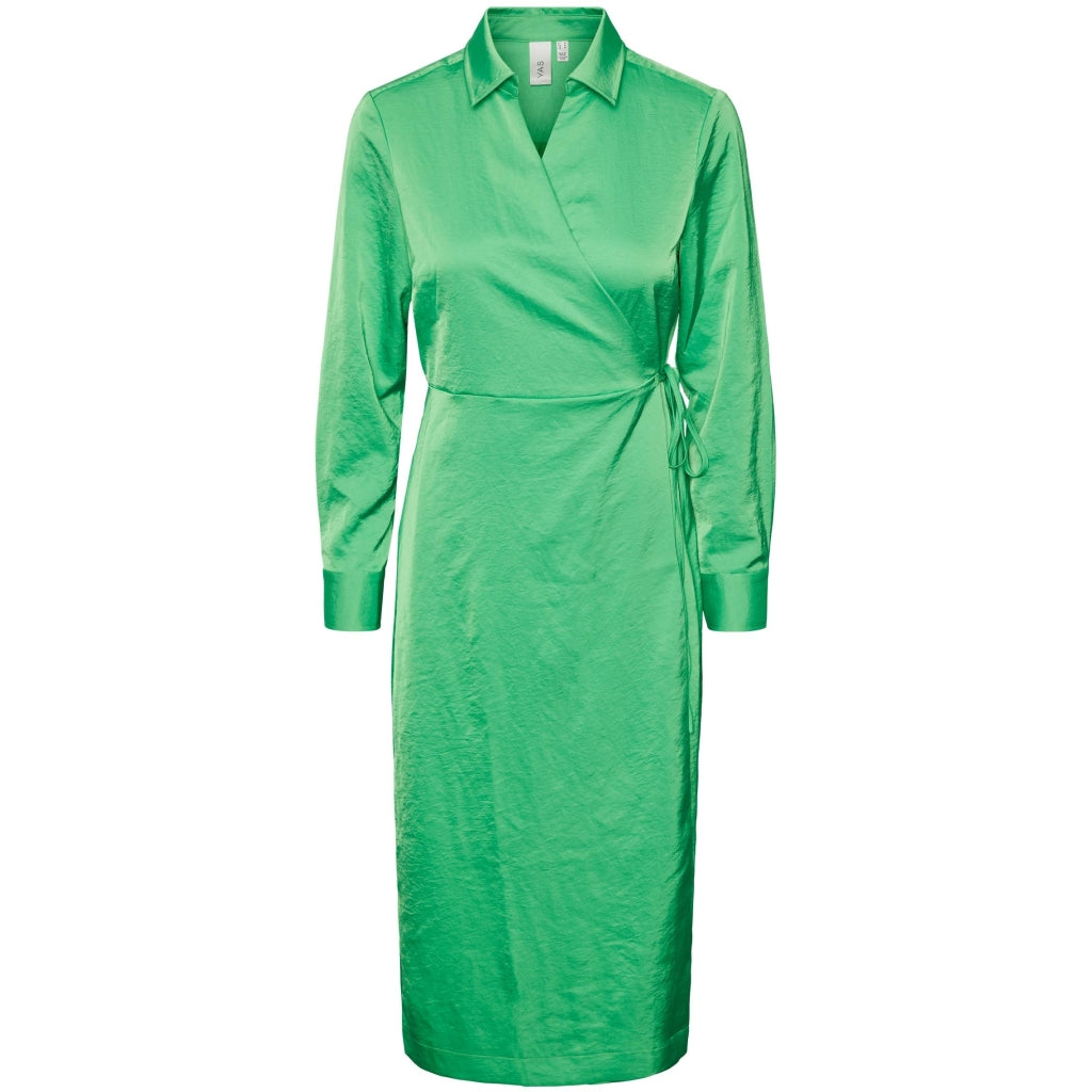 Dame Kjole Yassigne   Poison Green fra Y.a.s