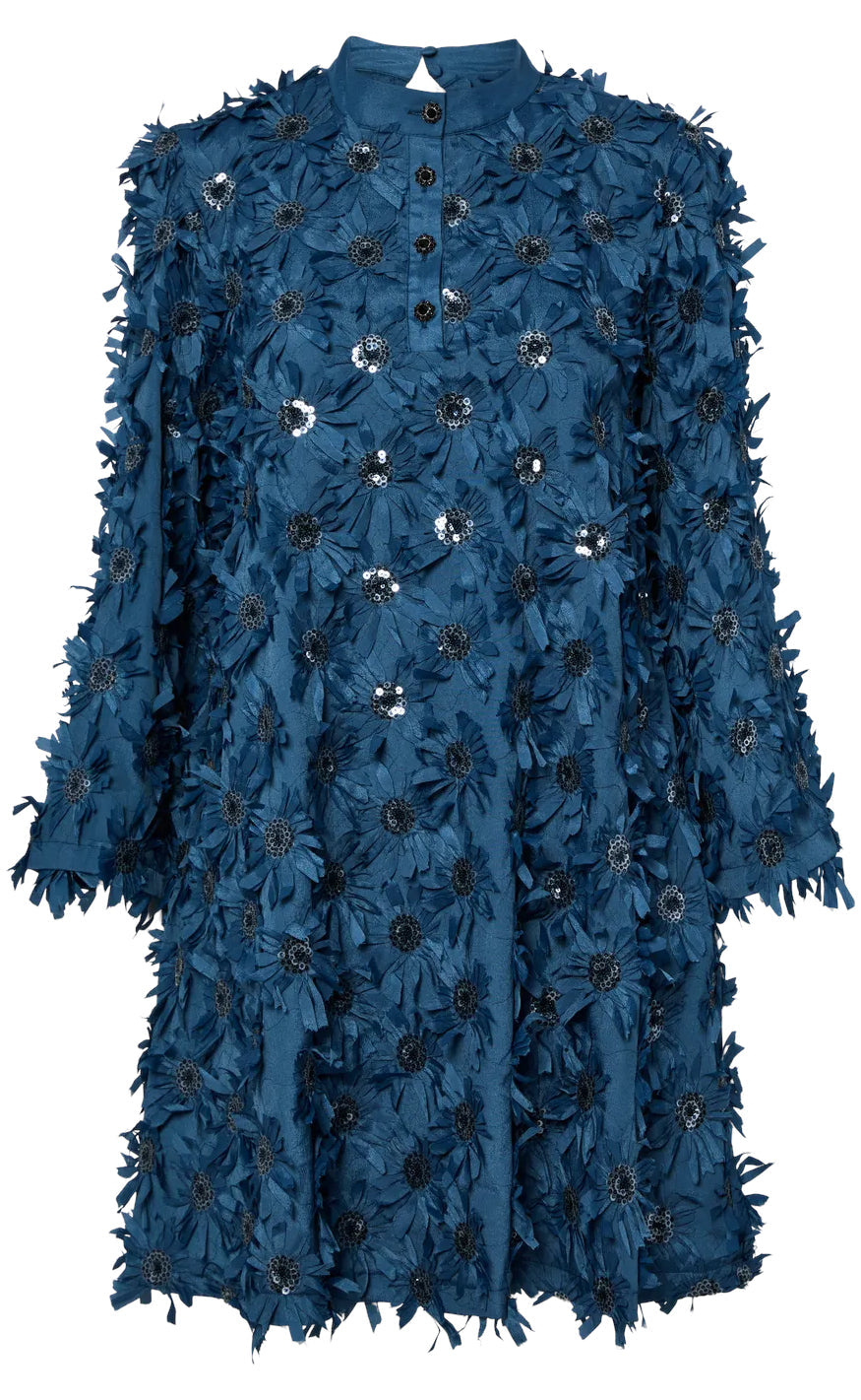 Kjole   Abelone   Dark Blue fra Yas