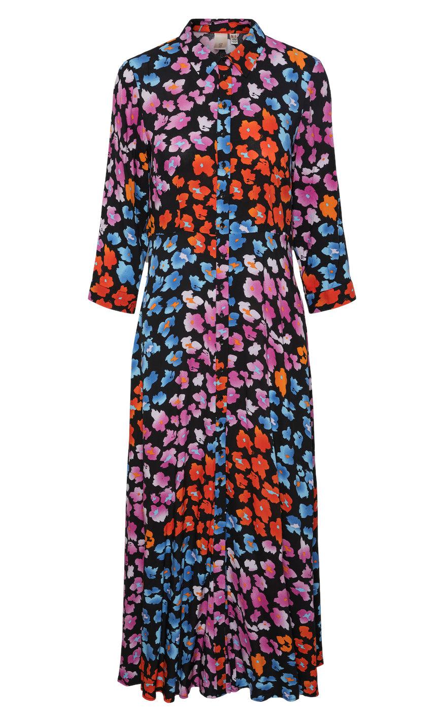 Skjortekjole   Savanna Long   Black Liro fra Yas