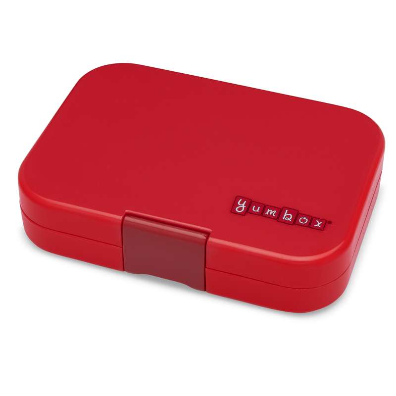 Madkasse Uden Indsatsbakke   Panino   Til 4 Rum   Wow Red fra Yumbox