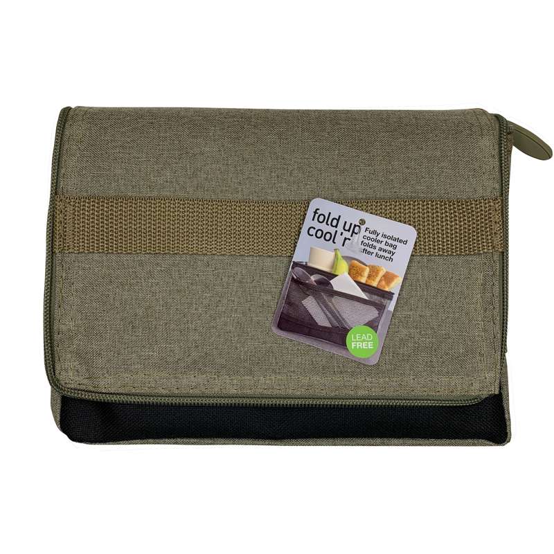 Køletaske   Maxi Fold Lunch Bag   Støvet Grøn fra Sistema