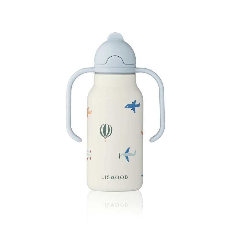Kimmie Drikkeflaske   Rustfrit Stål   250ml   Aviator Ecru fra Liewood