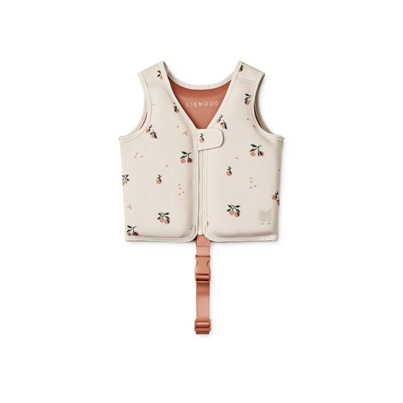 Dove Badevest   Peach Sea Shell fra Liewood