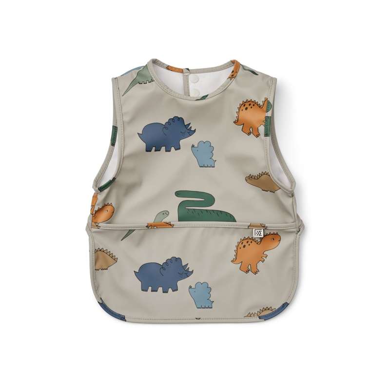 Bria Bib   Dinosaurs Mist fra Liewood