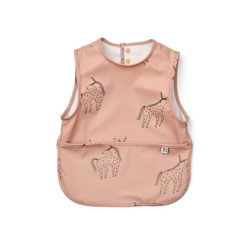 Bria Bib   Unicorn Pale Tuscany fra Liewood