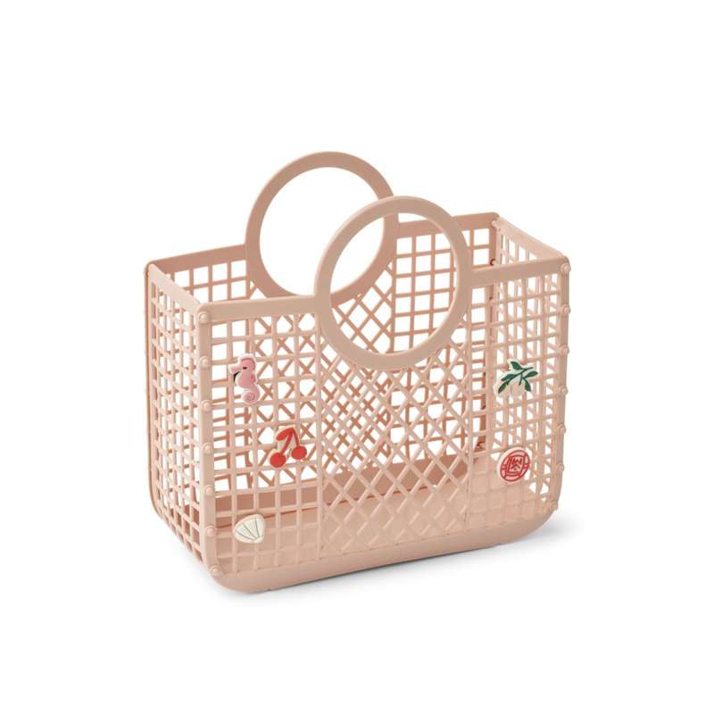Samantha Basket M. Charms   Rose fra Liewood