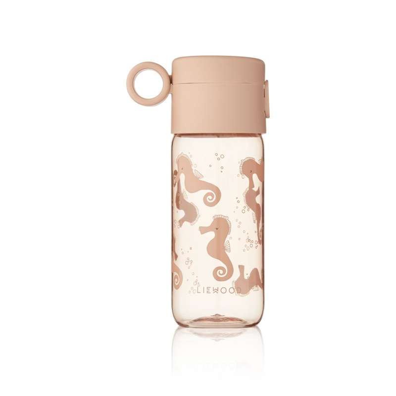 Clemence Tritan Drikkeflaske   350ml   Seahorse Apple Blossom fra Liewood