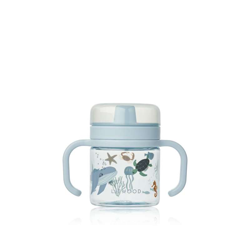 Kylo Tudkop   Tritan   280ml   Sea Creature Sandy fra Liewood