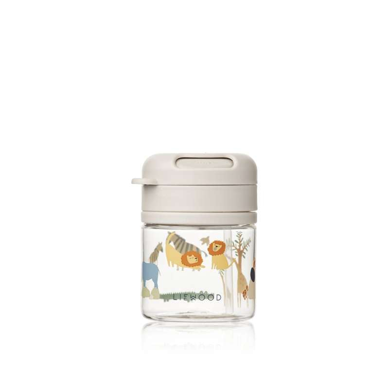 Pavia Tritan Sugerørskop   280ml   All Together Sandy fra Liewood