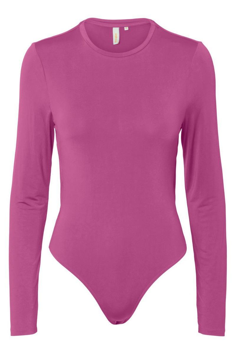 Janne 40       Bodystocking   Pcdagmar Ls Body   Meadow Mauve (obs! Skaffevare   Kan Ikke Returneres) fra Pieces